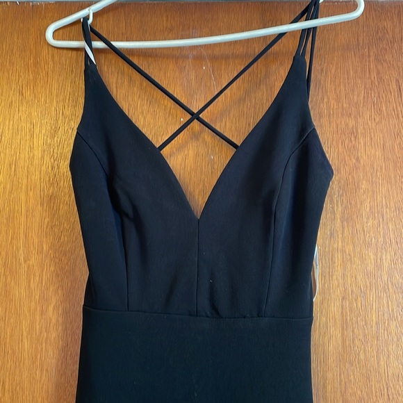 Black gown from lulus - Picture 2 of 5